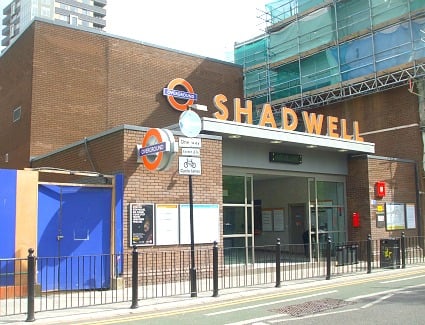 Shadwell Train Station, London